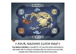 Avatar Legends RPG: Cloth Map & Pai Sho Token